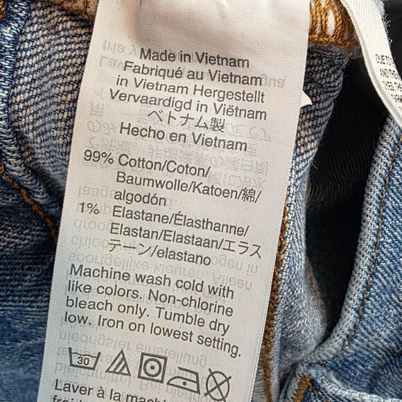 Madewell The Perfect Vintage Jean Rosabelle Wash Comfort Stretch Denim sz 30 - Picture 9 of 14